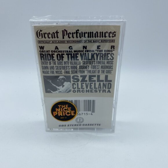 Cleveland Orchestra, Szell - Wagner: Highlights The Ring (1981) Music Cassette - Picture 1 of 3